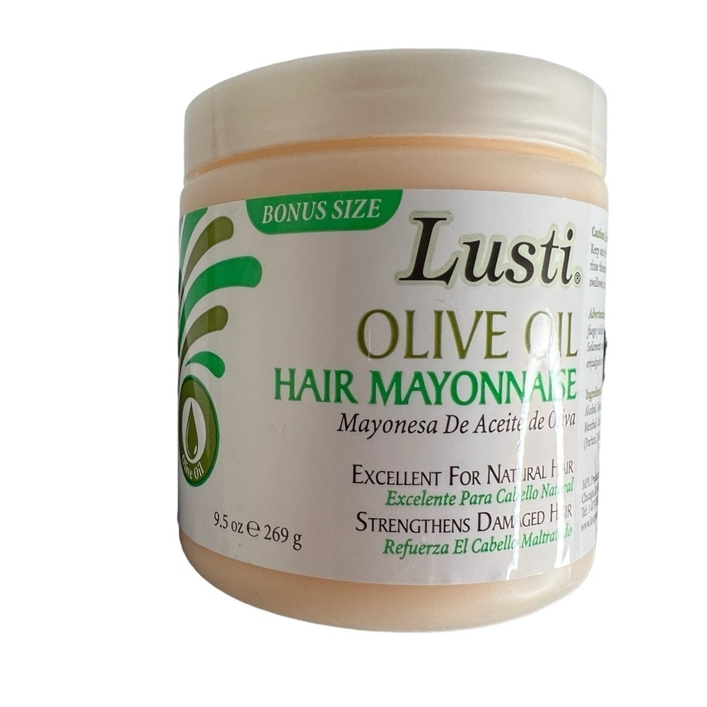 Brand New Bundle Lusti Olive Oil Detangle Spray, Styling Gel, Mayonnaise Hair M - Picture 3 of 14